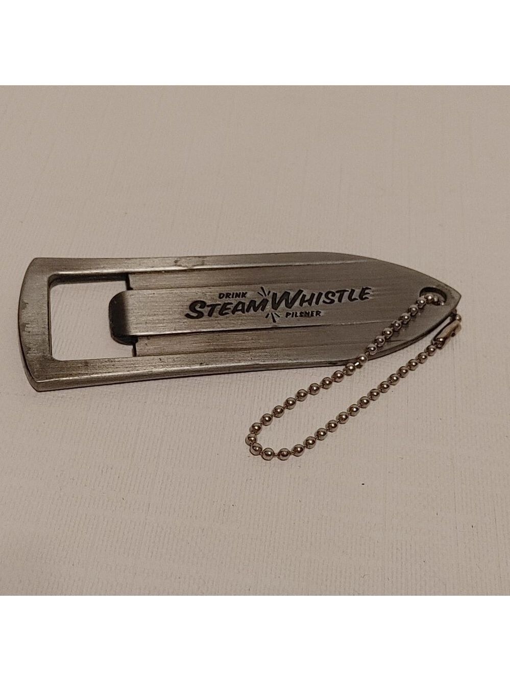 RARE 2009 Retro Steam Whistle Bottle Opener Pilsner